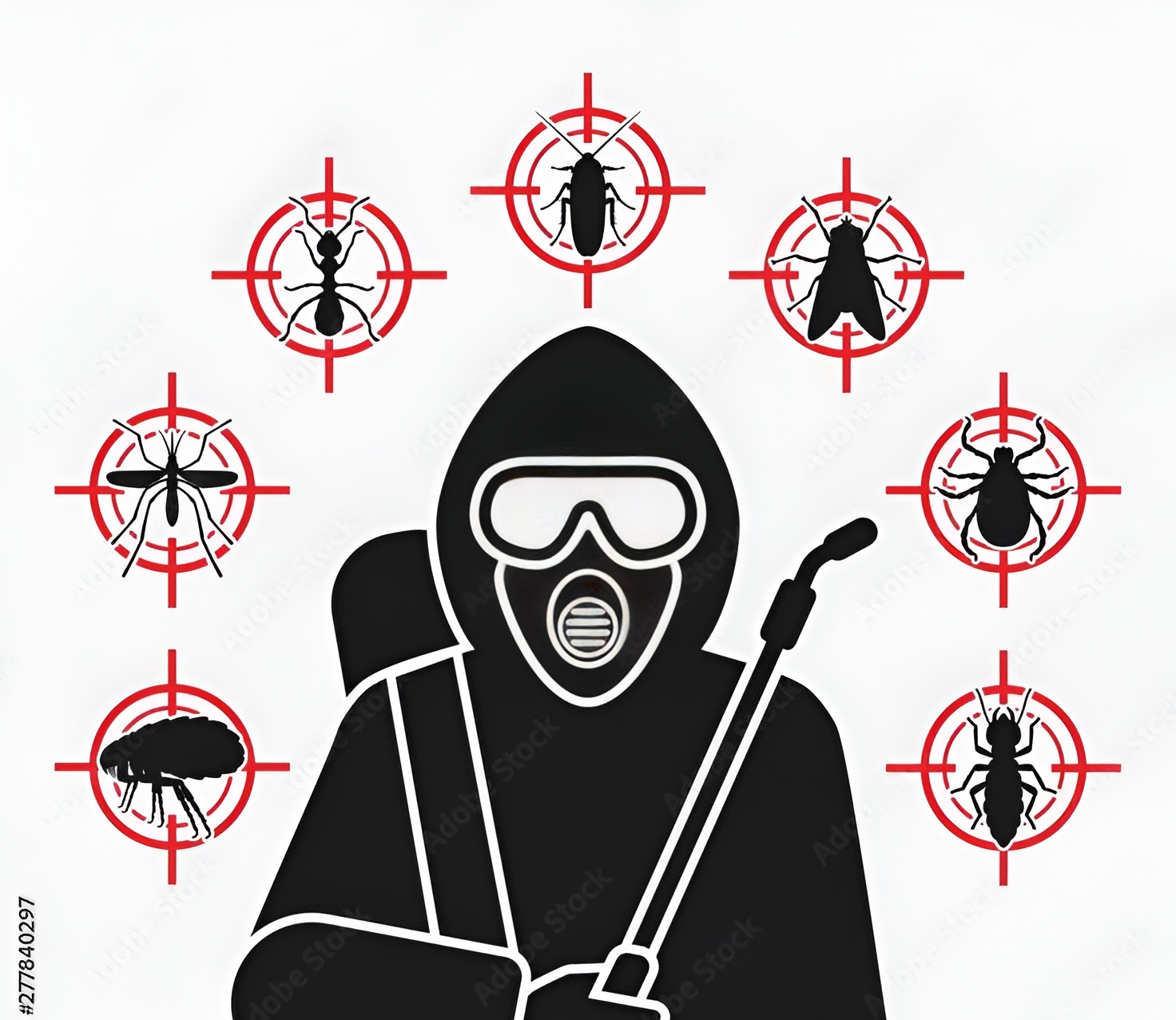 Professional pest control spray treatment in Dublin home by certified exterminator